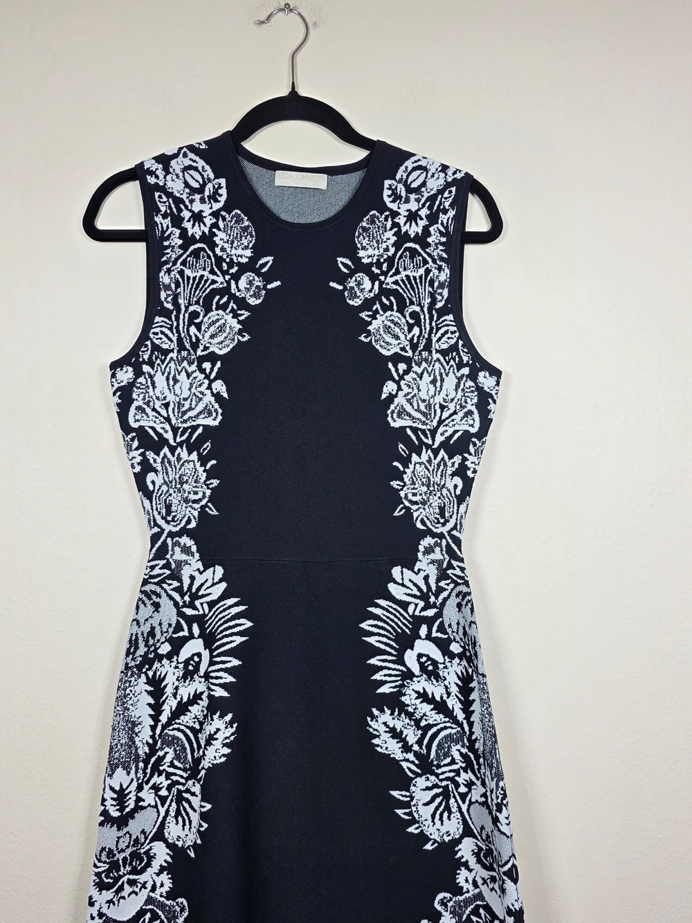 Ulla Johnson Liana Floral Jacquard Midi-Dress Size S MSRP $850 - Picture 6 of 11